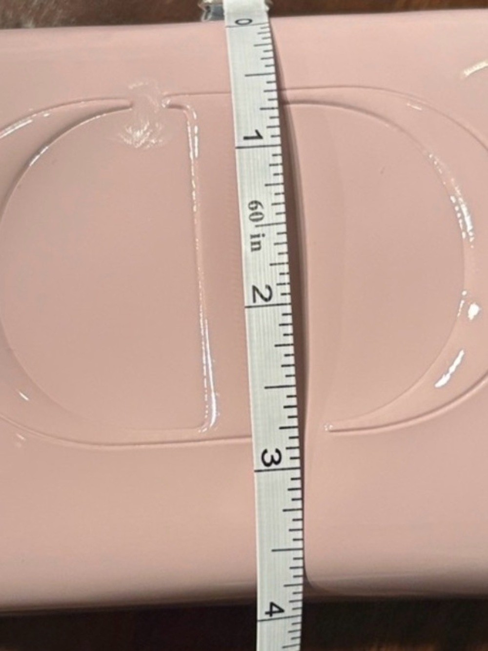 Dior Pink Glossy Embossed CD Cosmetic Case 2026 - NWT/NIB - Picture 6 of 7
